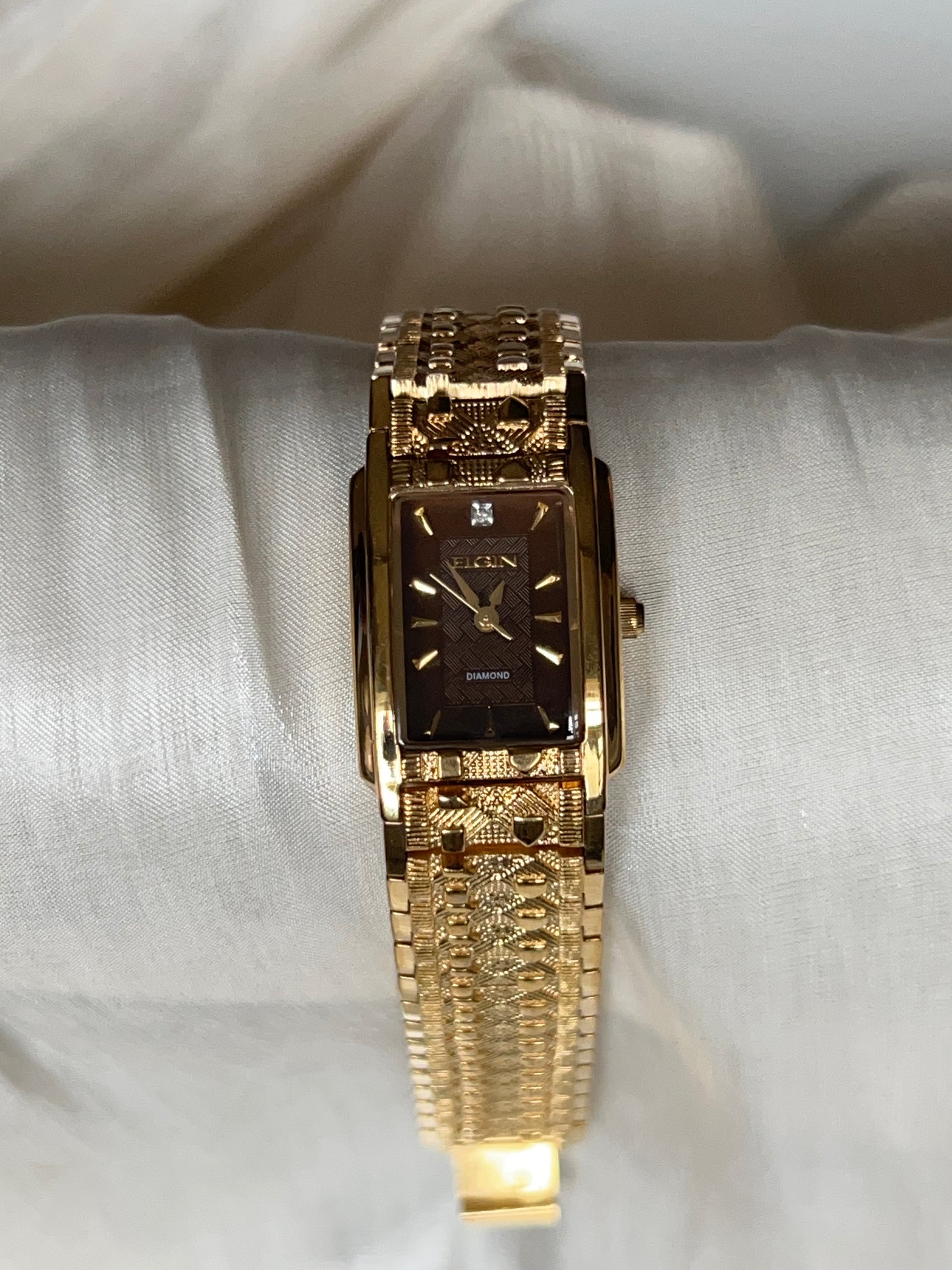 Gold-Tone Elgin Watch